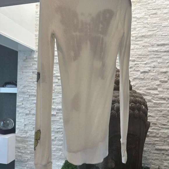 Lauren Moshi McKinley Crystal Love Butterfly Peace XS worn once! 🦋 - Picture 3 of 7